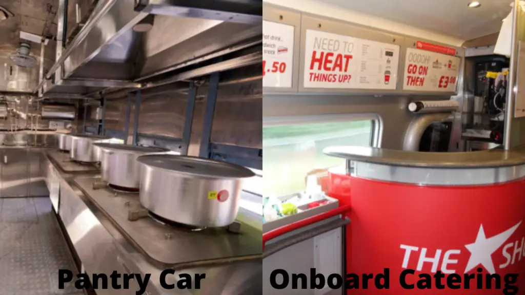 Pantry Car vs. Onboard Catering