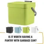 Is It Worth Having A Pantry With Garbage Can
