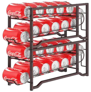 Stackable Beverage Soda Can Dispenser
