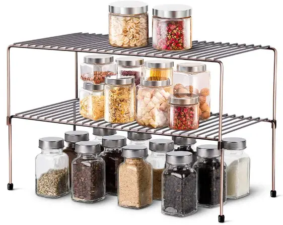 Expandable Kitchen Counter Rack Organizer