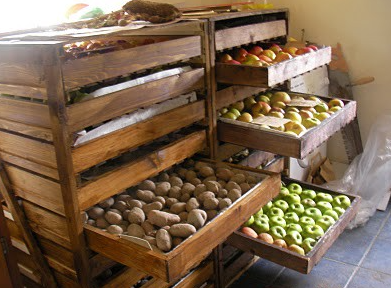 Fruit storage crate