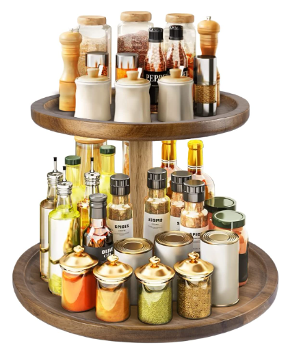 Lazy Susan Organizer for Kitchen