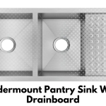 Undermount Pantry Sink With Drainboard