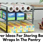 Ideas For Storing Bags And Wraps In The Pantry