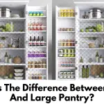 What Is The Difference Between Small And Large Pantry