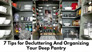 7 Tips for Decluttering And Organizing Your Deep Pantry