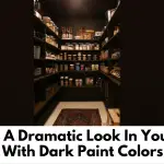 Creating A Dramatic Look In Your Pantry With Dark Paint Colors