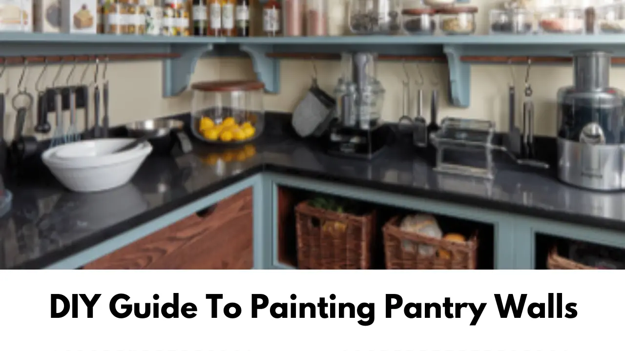 DIY Guide To Painting Pantry Walls