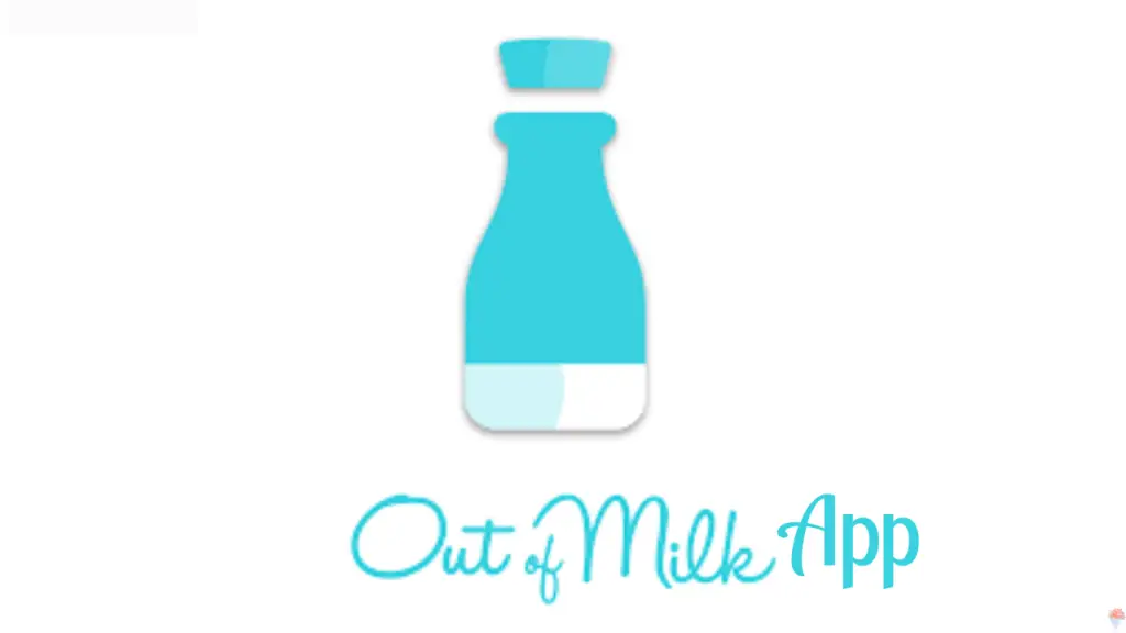 Out of Milk app
