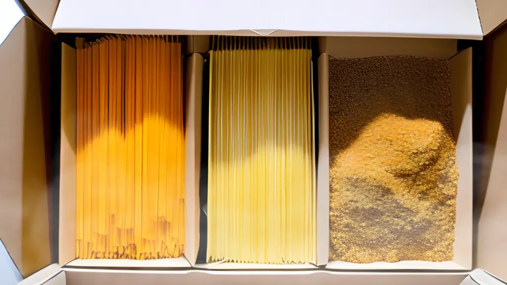 How to Organize Pasta in Cardboard Boxes