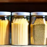 How to Organize Pasta in Glass Jars for Optimal Kitchen Storage