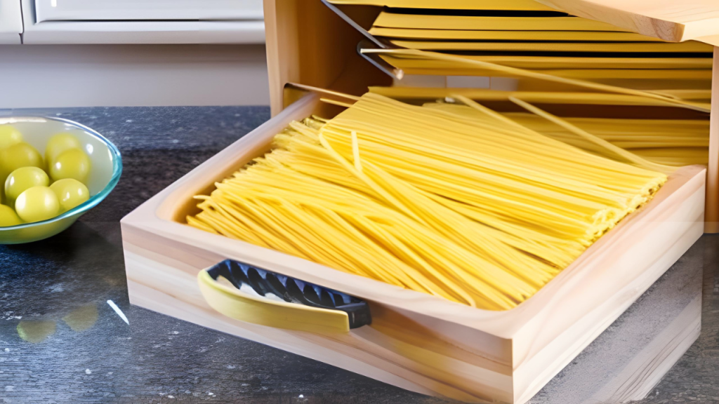 How to Organize Pasta in Wooden Boxes