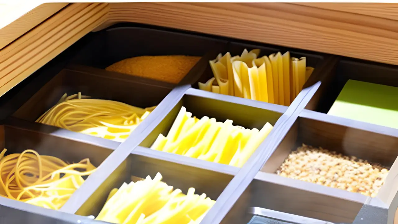 How to Organize Pasta in Wooden Boxes