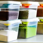 How to Organize Rice in Plastic Containers