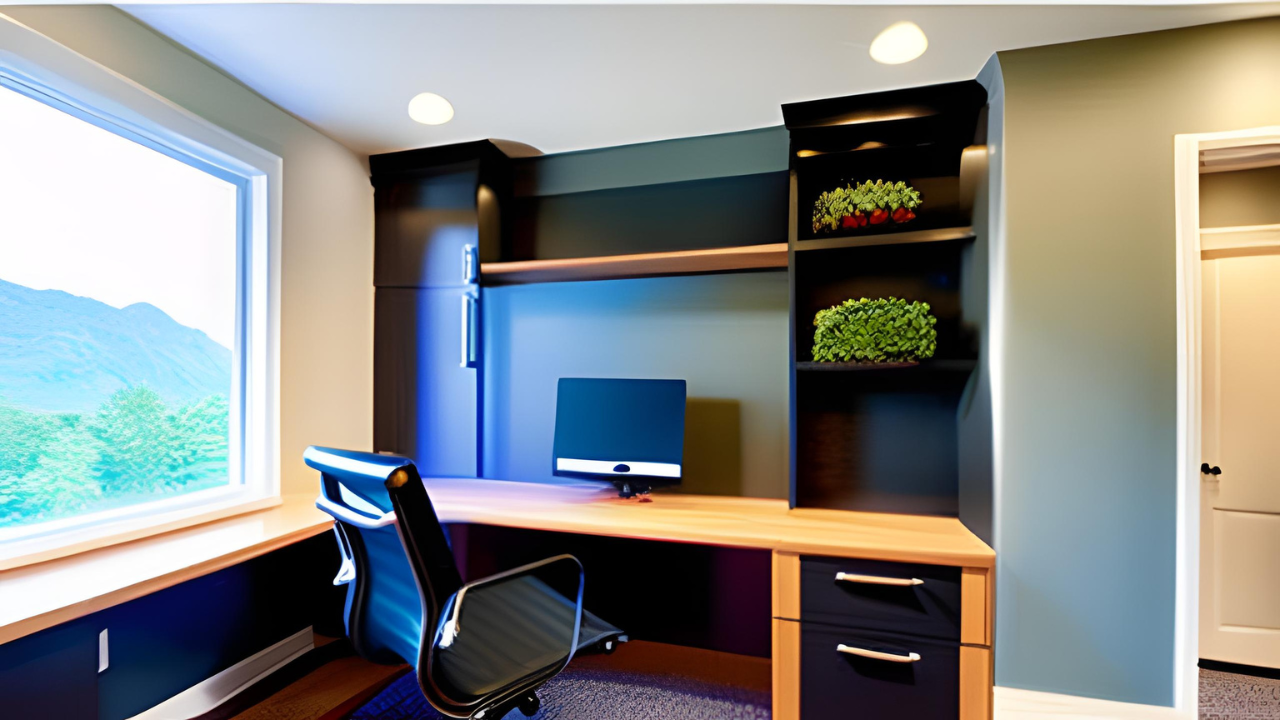 25 Vertical Space Optimization Tips For Home Office? - Pantry Raider