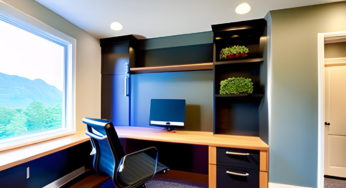 25 Vertical Space Optimization Tips for Home Office?