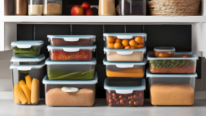 Storage Containers for Kitchen and Pantry