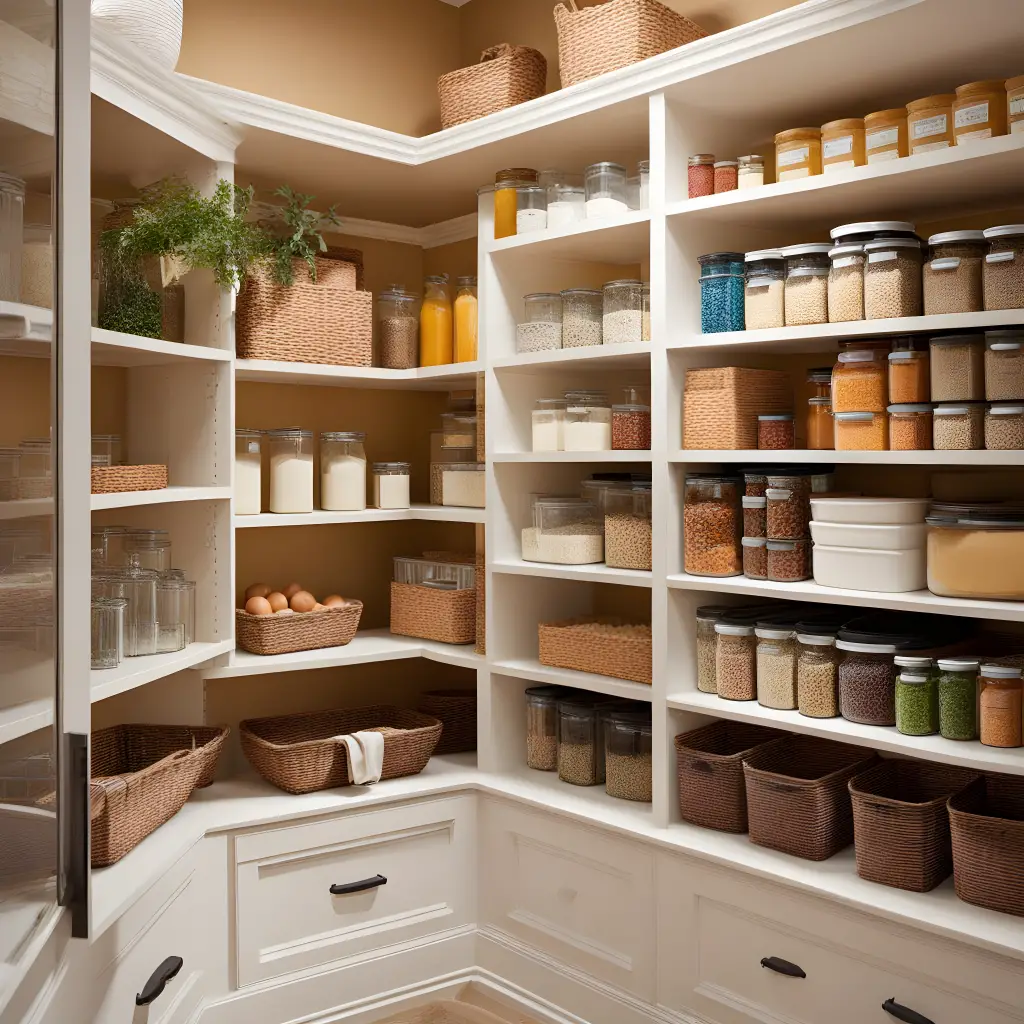 How To Organize A Pantry With Deep Shelves 