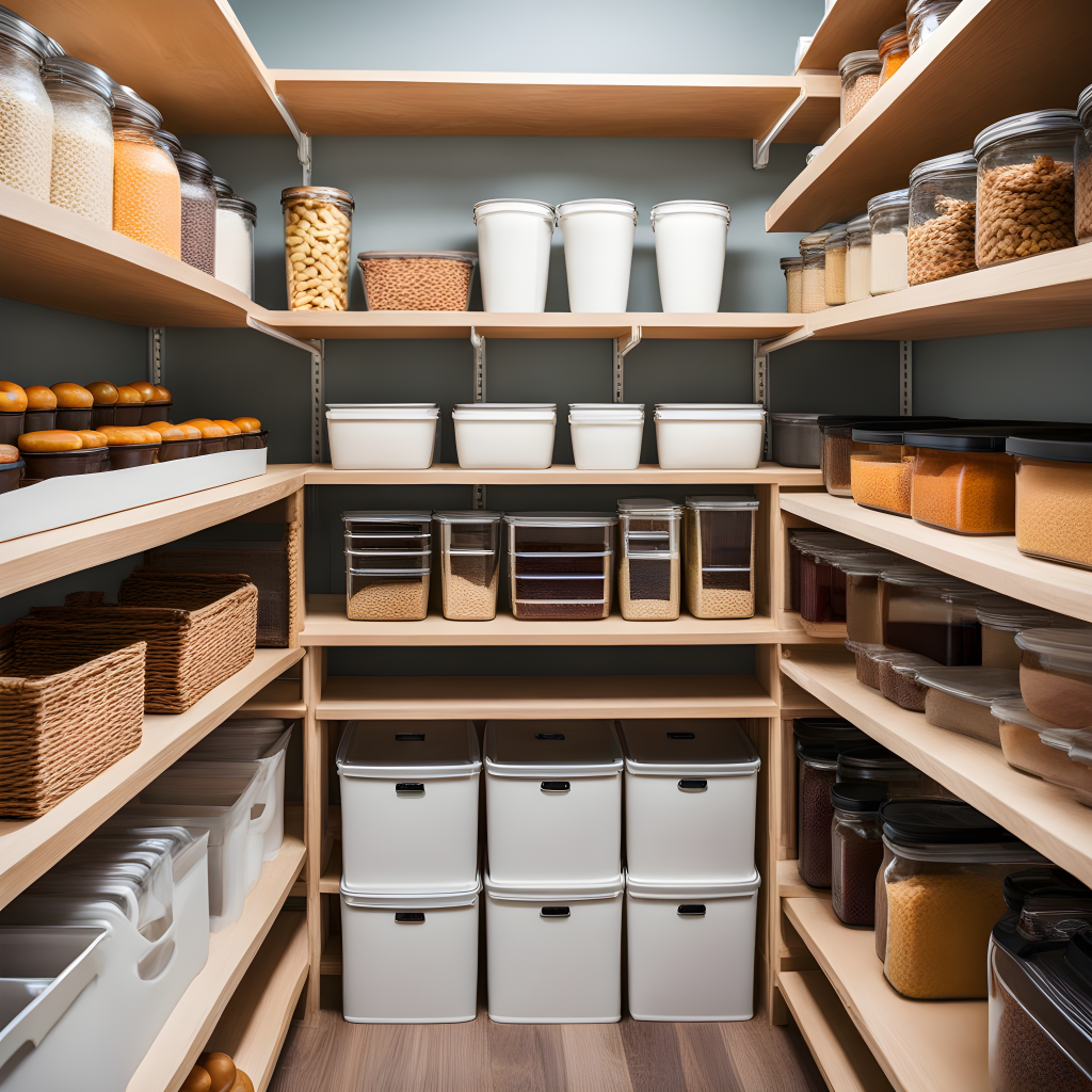 How To Organize A Pantry With Deep Shelves 