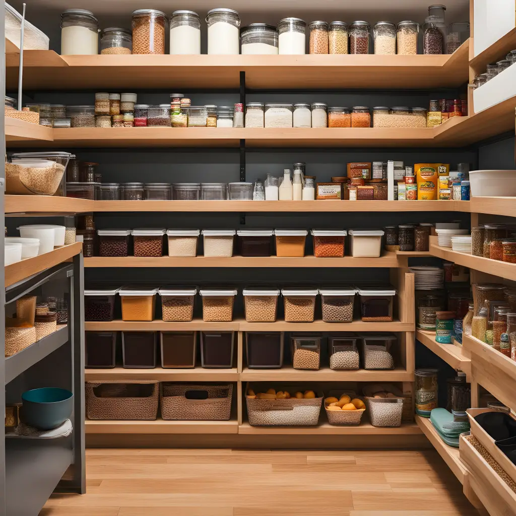 How To Organize A Pantry With Deep Shelves