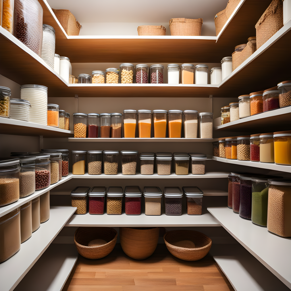 How To Organize A Pantry With Deep Shelves 