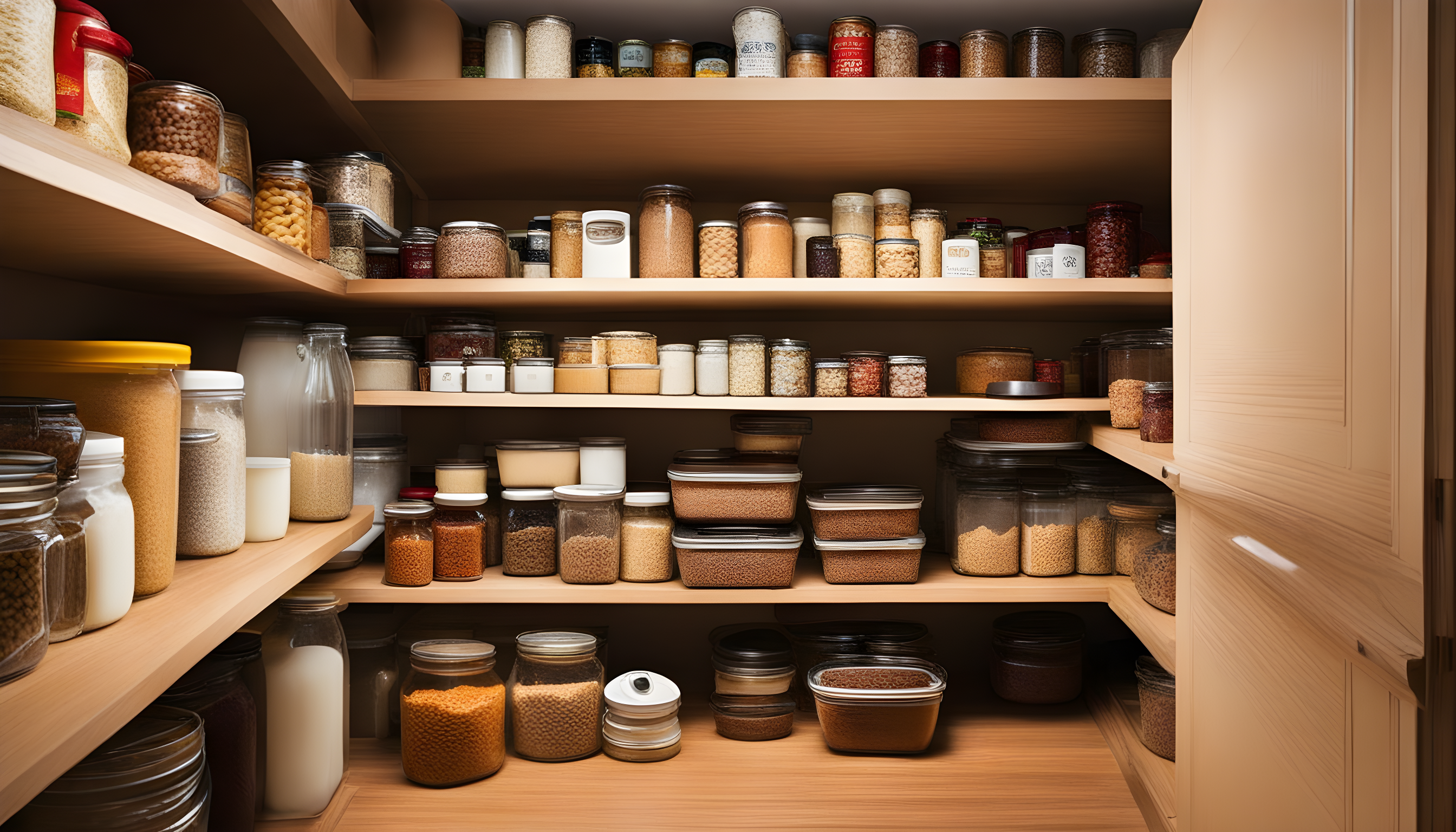 What Should Be In A Walk-In Pantry?