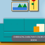 Embracing Dark Paint Colors for Living Room