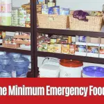Minimum Emergency Food Supply