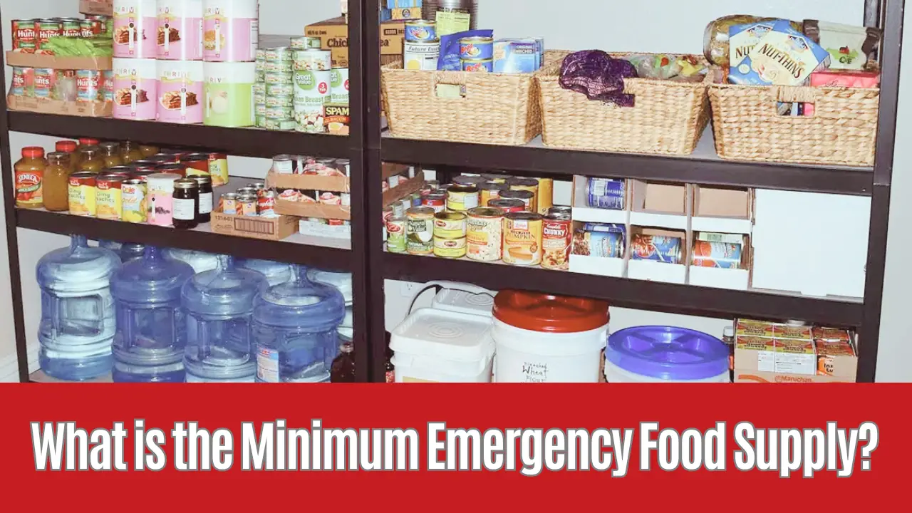Minimum Emergency Food Supply