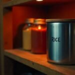 large rice storage container