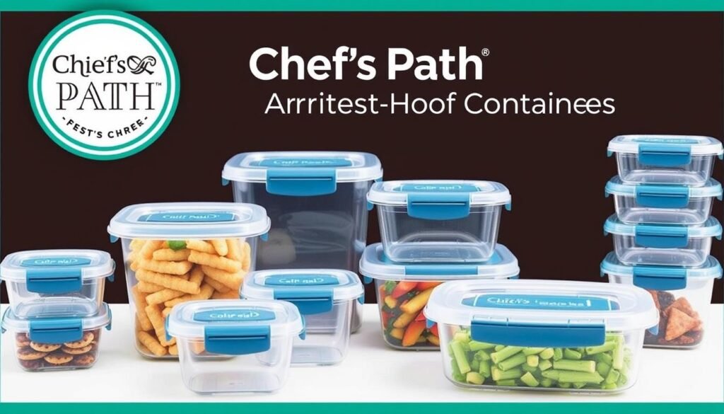 Chef's Path Airtight Food Storage Container Set Chef's Path Airtight Food Storage Container Set