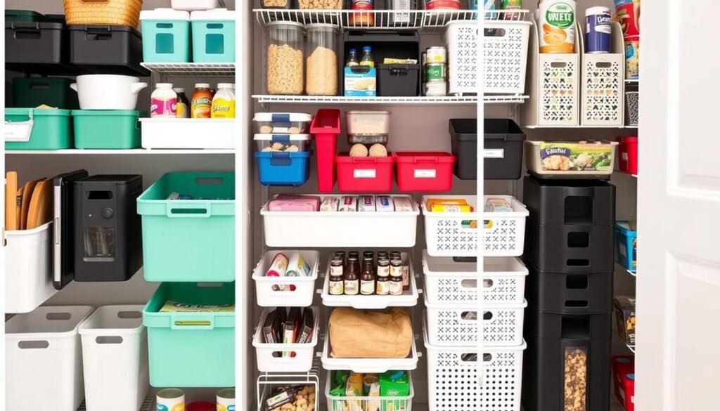 Dollar Tree pantry organizers