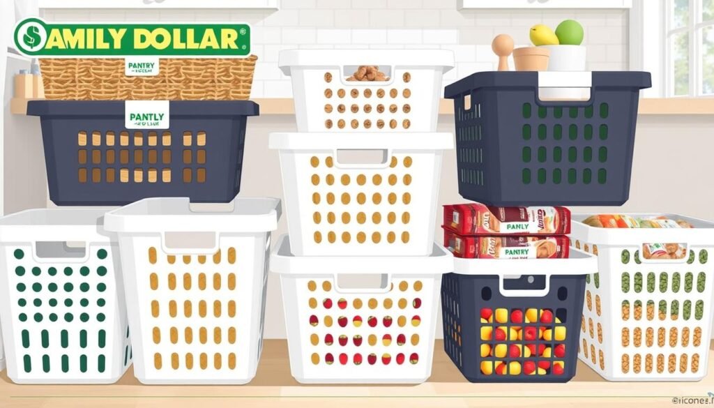 Family Dollar pantry storage baskets Family Dollar pantry storage baskets