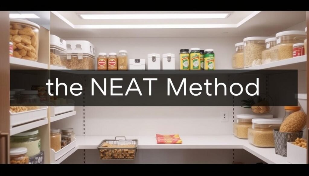 NEAT Method pantry organization NEAT Method pantry organization