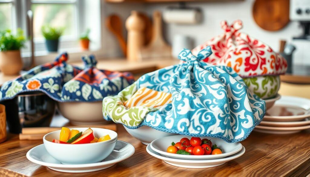 Reusable cloth food covers