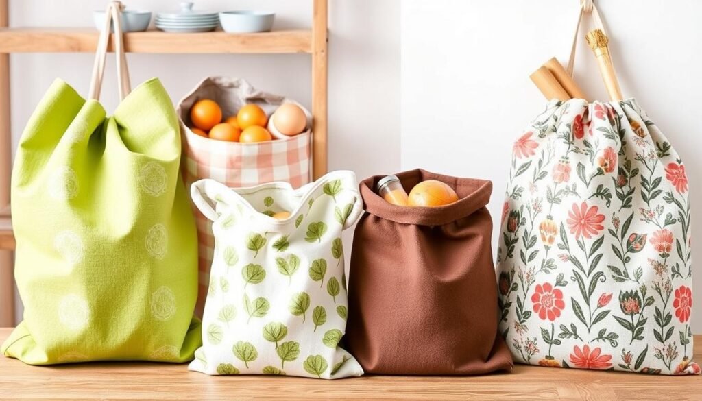 Reusable cloth food storage bags Reusable cloth food storage bags