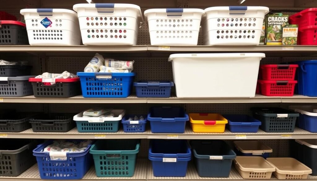 Sam's Club storage baskets