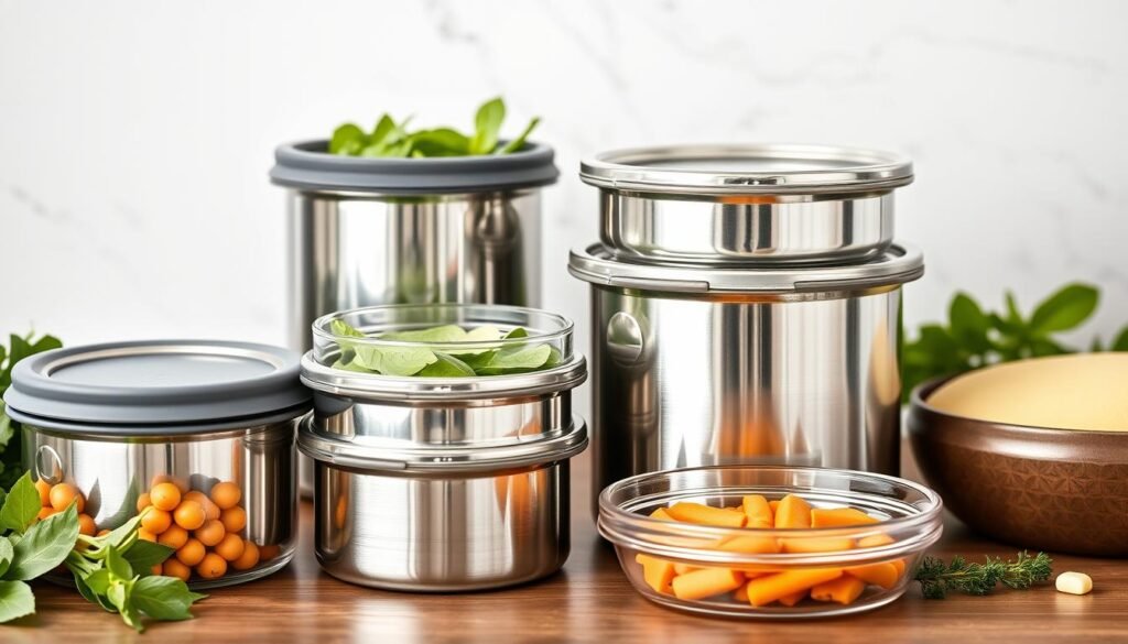 Stainless steel food containers Stainless steel food containers