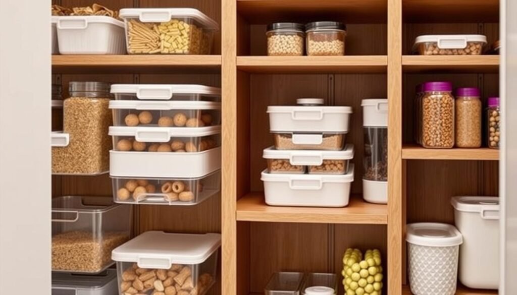 Target stackable pantry organizers