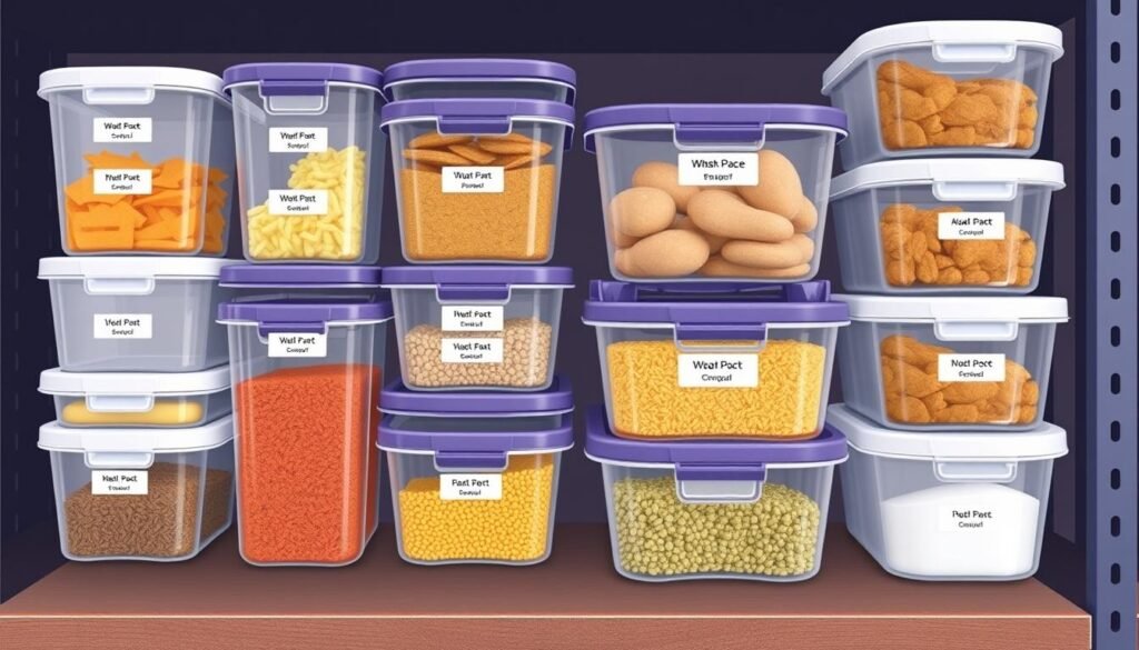 Walmart stackable pantry containers Walmart stackable pantry containers