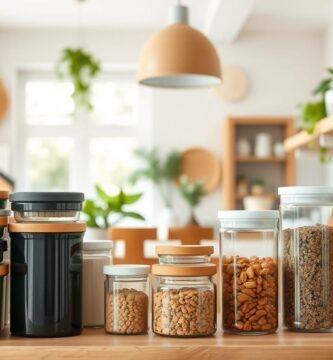 What brands provide eco-friendly pantry storage solutions?,