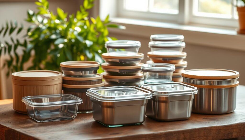 What brands provide eco-friendly pantry storage solutions?,