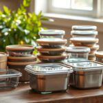 What brands provide eco-friendly pantry storage solutions?,