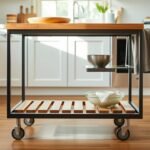 Where can I find multifunctional pantry carts for easy access?,