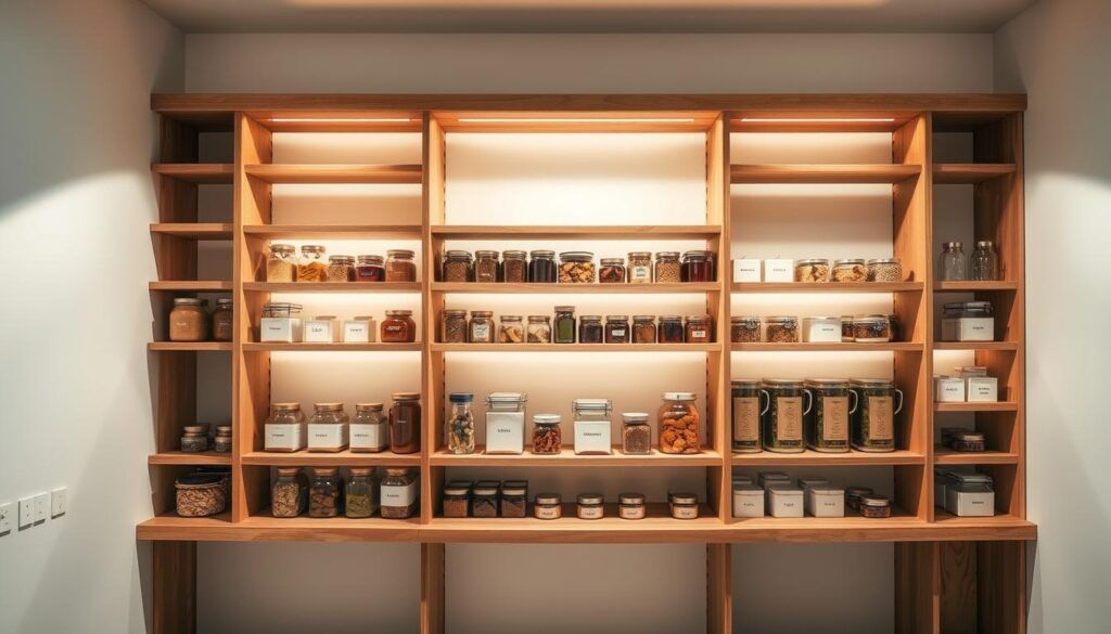 Which companies offer customizable pantry shelving units?,