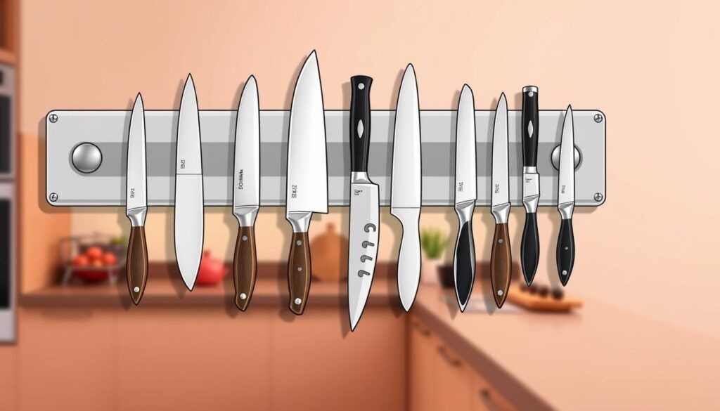 best magnetic knife strips for kitchen