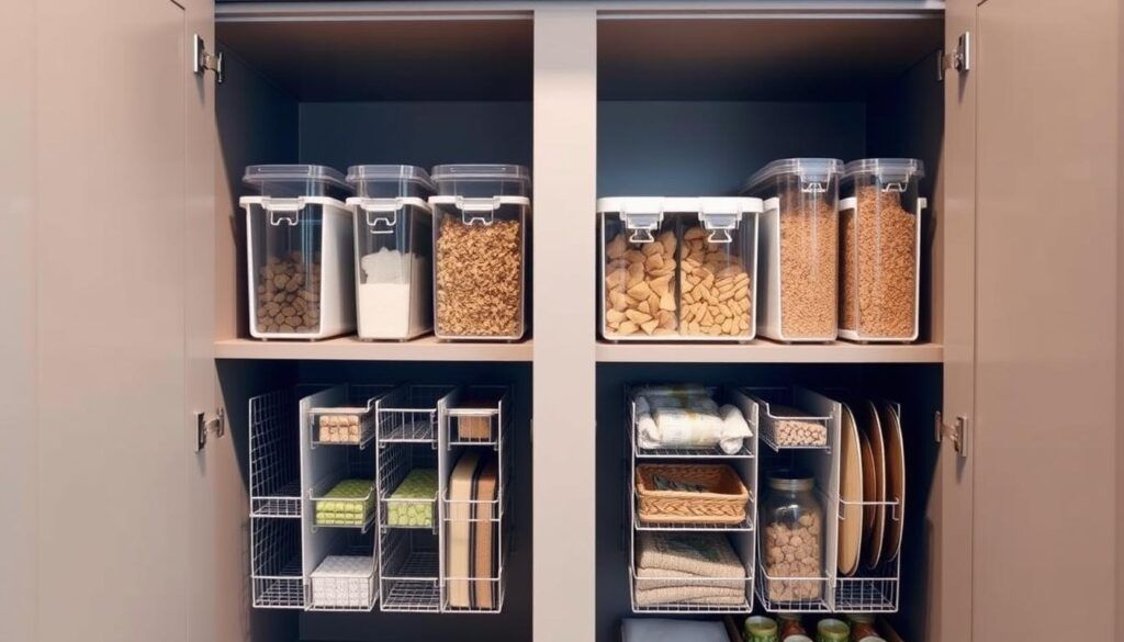 cabinet pantry pull-out shelves