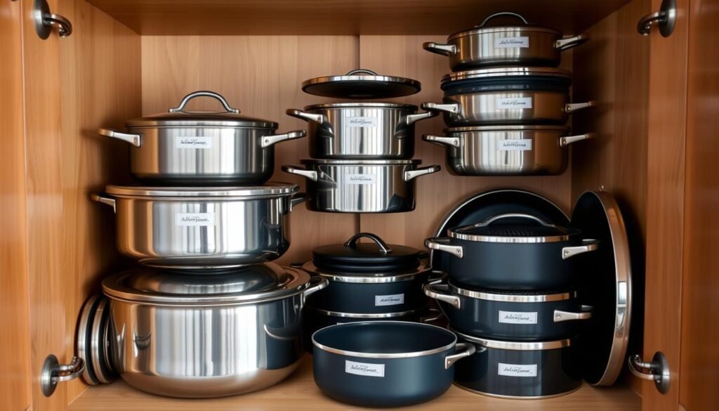 cookware storage solutions