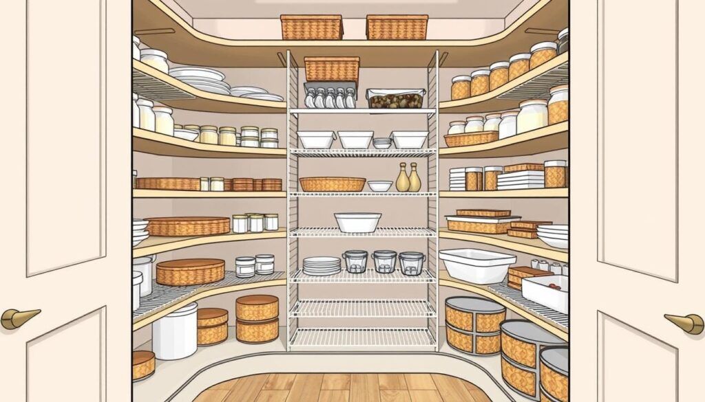corner pantry shelving solutions