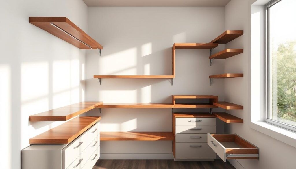 custom pantry shelving